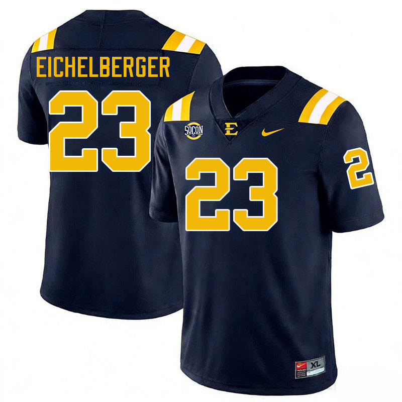 East Tennessee State Buccaneers #23 Khalil Eichelberger College Football Jerseys,Uniforms-Navy